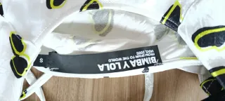 Vestido Bimba y Lola blanco estampado corazones