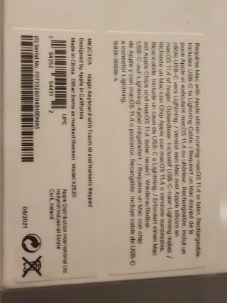 Teclado Magic Keyboard A2520 PRECINTADO