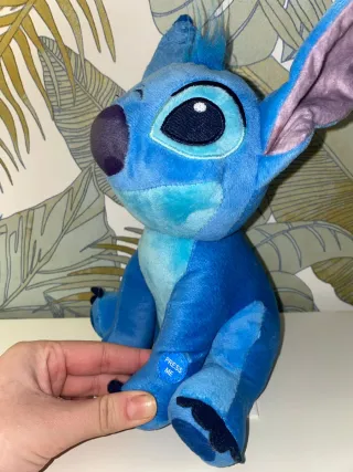 Peluche Stitch Disney Azul.