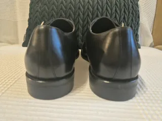 Emidio Tucci Zapatos Negros Doble Hebilla