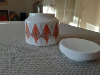 Azucarero de porcelana Castro Sargadelos