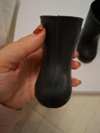 Botas Goma Muñeca Años 70