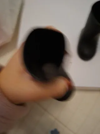 Botas Goma Muñeca Años 70