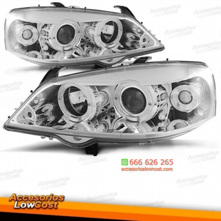 FAROS DELANTEROS OJOS DE ÁNGEL OPEL ASTRA G 97-04