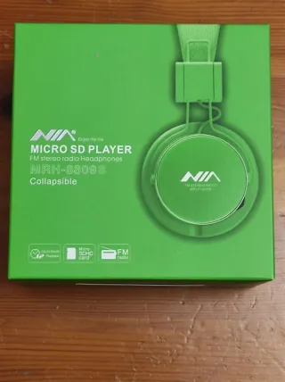 Auriculares NIA Radio FM con cable Jack