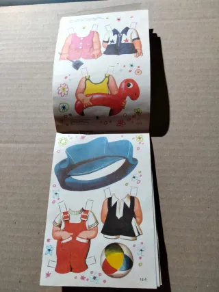 Muñeca recortable Cristi