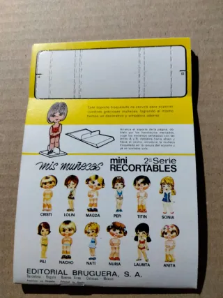 Muñeca recortable Cristi