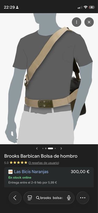 Bolsa Brooks Ciclista Mochila