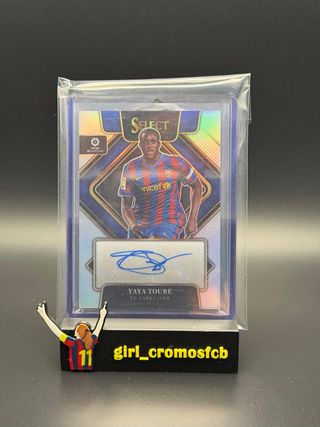 Yaya Touré Auto Panini Select FC Barcelona