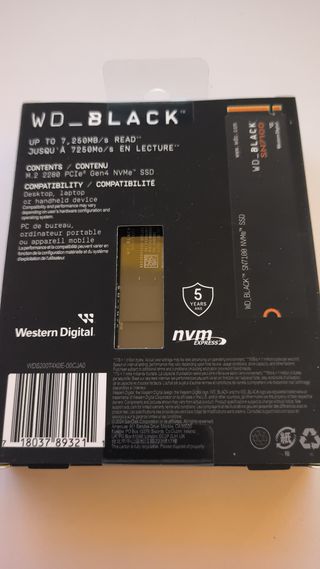SSD WD_Black SN7100 NVMe 2TB PCIe Gen4