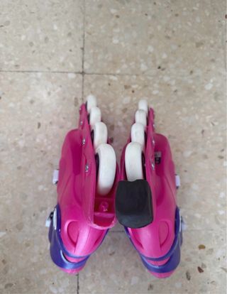 Patines Oxelo Play 3 Rosas y Morados