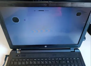 Portátil HP Negro/Plateado