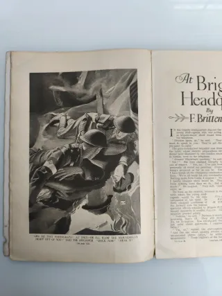 Revista antigua "The Strand Magazine", agosto 1930