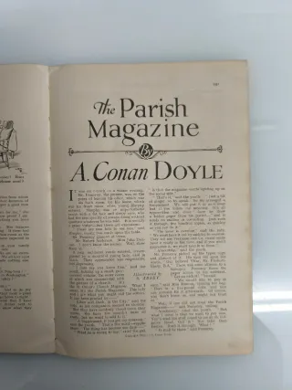 Revista antigua "The Strand Magazine", agosto 1930