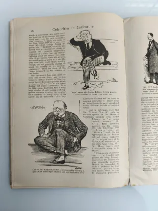 Revista antigua "The Strand Magazine", agosto 1930