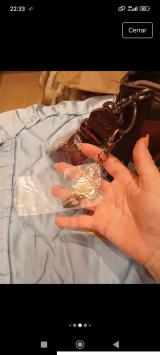 Borsa Anekke Beige e Marrone