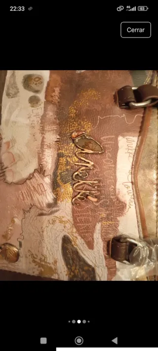 Borsa Anekke Beige e Marrone