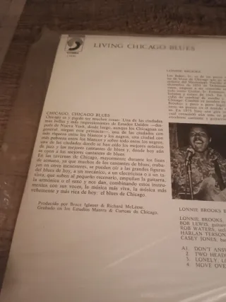 Living Chicago Blues Vinilo LP