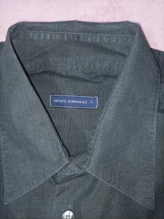 Camisa gris de vestir