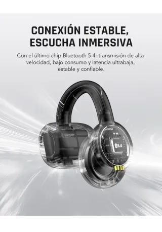 Black Shark Auriculares Clip Abiertos Negros