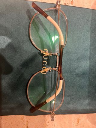Gafas Gucci Originales Doradas con Funda