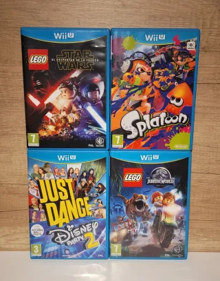 Pack 4 juegos Wii U