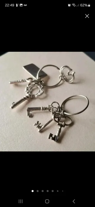 Set 3 Chiavi Antiche Portachiavi