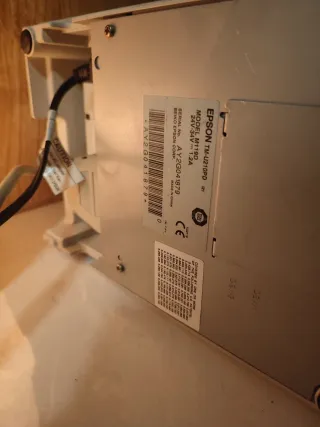 Impresora Tickets Epson TM-U220D Beige