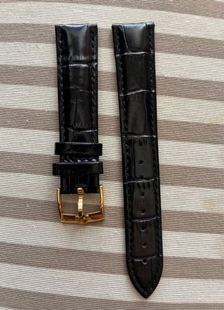 Correa piel de becerro para reloj Omega