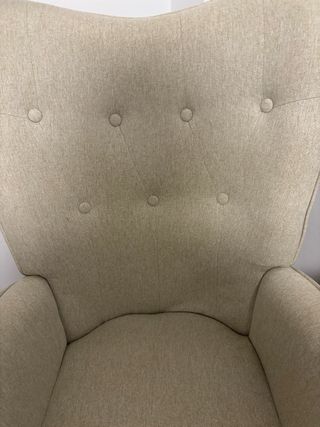 Mecedora/Sillón beige