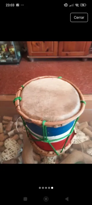 Tambora Dominicana Artesanal Pequeña