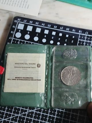 Monete 1986 Repubblica 500 Lire Anno della pace
