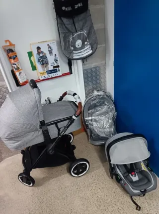 Carrito Bebe Todoterreno Jane Crosslight 3 Piezas