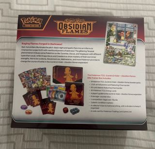 Pokémon Obsidian Flames ETB (Inglés)