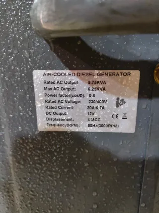 Generador Diésel Silencioso VARAN