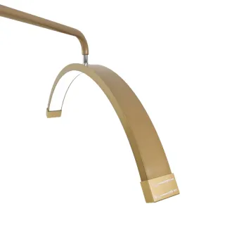 Lámpara LED Arco Dorada Metálica