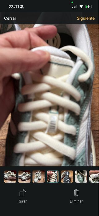 Zapatillas Puma Verdes y Blancas