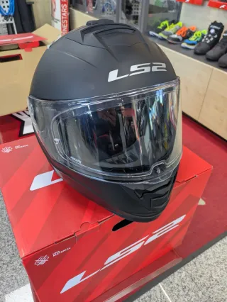 Casco LS2 Storm II Talla S Negro Mate