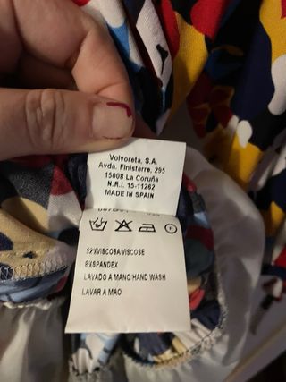 Vestido estampado floral