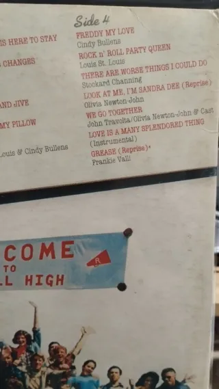 Vinilo Doble BSO Grease John Travolta Olivia Newto