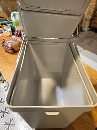 Cubo basura 20L IKEA beige