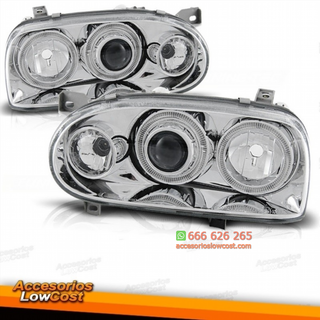 FAROS DELANTEROS ANGEL EYES VW GOLF 3 09.91-08.97