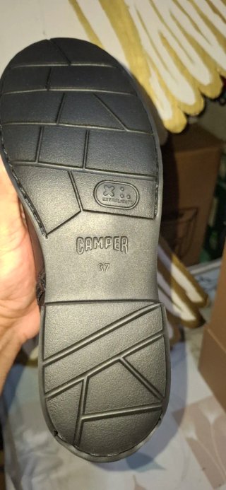 Botín Camper Neuman Piel Negro Talla 37