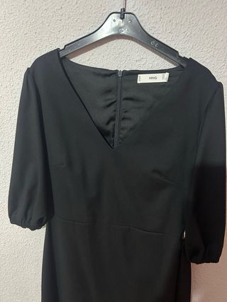 Vestido negro elegante mango talla S fiesta nuevo