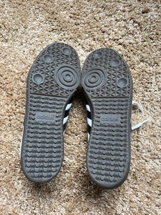 Zapatillas Adidas Samba Mujer Blancas/Gris