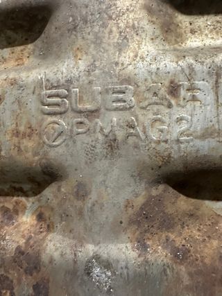 Intermedio tubo de escape Subaru Impreza2010 EJ204