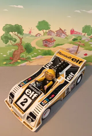 Pegatinas Coche Renault Elf Playmobil