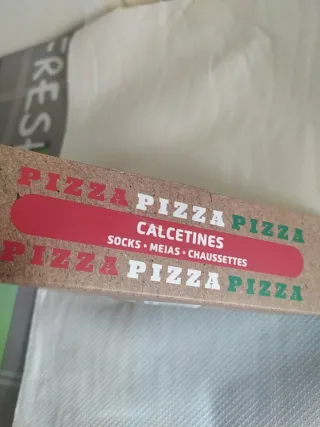 Calcetines Pizza T/Única