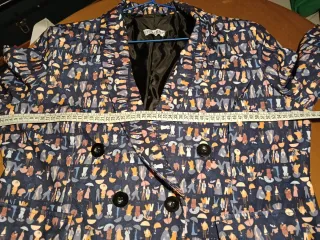 Chaqueta de señora estampada