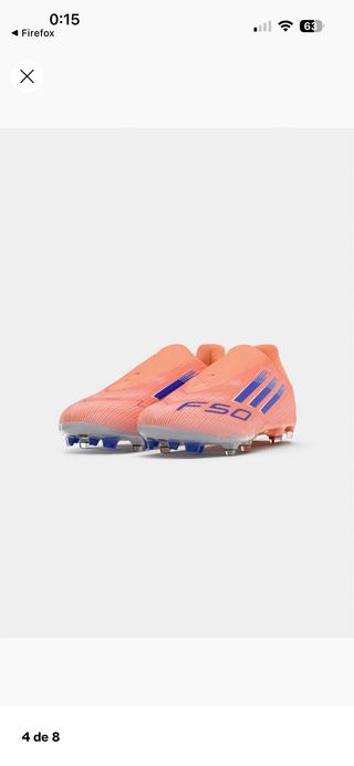 Adidas F50 Performance Naranja y Azul